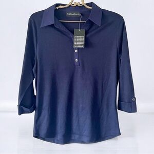 La Madonna collar t-shirt Sz M